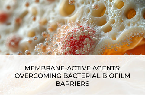 MEMBRANE-ACTIVE AGENTS: OVERCOMING BACTERIAL BIOFILM BARRIERS
