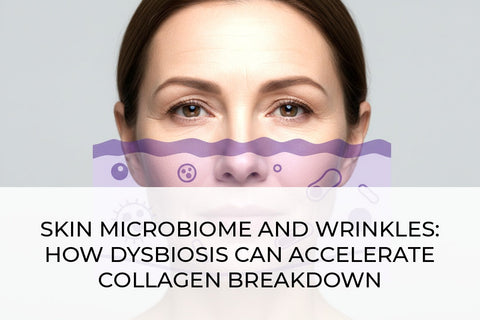 SKIN MICROBIOME AND WRINKLES: HOW DYSBIOSIS CAN ACCELERATE COLLAGEN BREAKDOWN