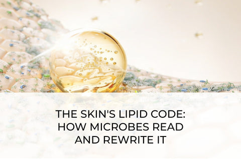 THE SKIN'S LIPID CODE: HOW MICROBES READ AND REWRITE IT